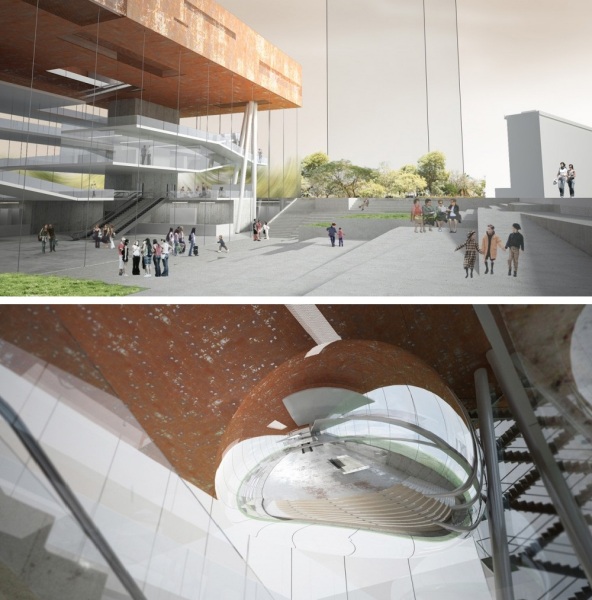 Проект белградскоо центра Center for Promotion of Science от сербских архитекторов