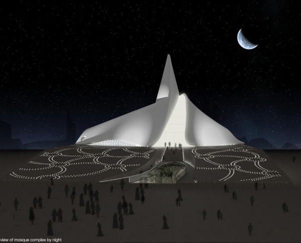 «Луч света» в Дубайе. Проект современной мечети Ray of Light от ZEST Architecture