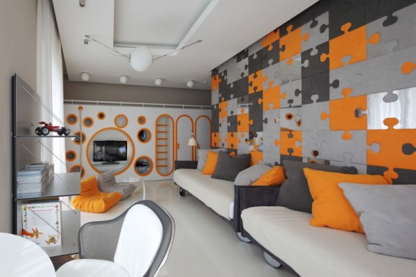 Креативная детская комната от российских архитекторов
