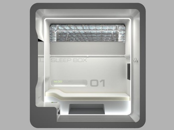 SLEEP BOX – модуль для отдыха в публичных местах от Arch Group