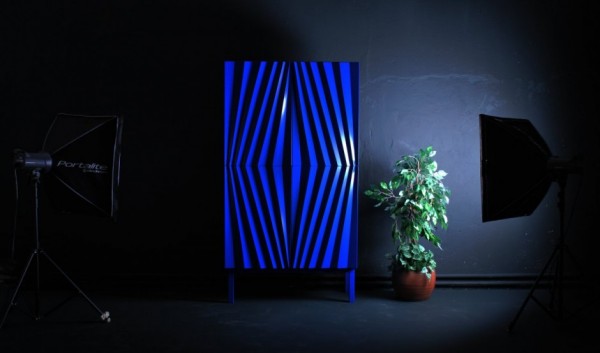 Sapphire cabinet – психоделический кабинет для дома и офиса от Маркуса Йоханссона (Markus Johansson)