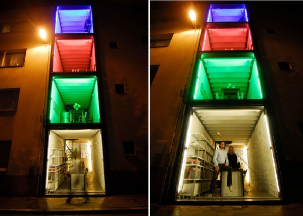 Жилой четырехэтажный дом от Sculp(IT) в Бельгии