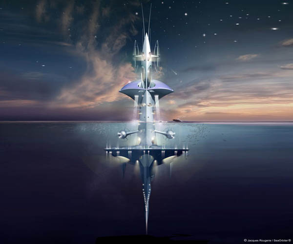 SeaOrbiter – первое в мире вертикальное судно  