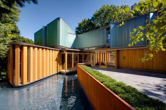 Лесная вилла Integral House от Shim-Sutcliffe Architects в Канаде