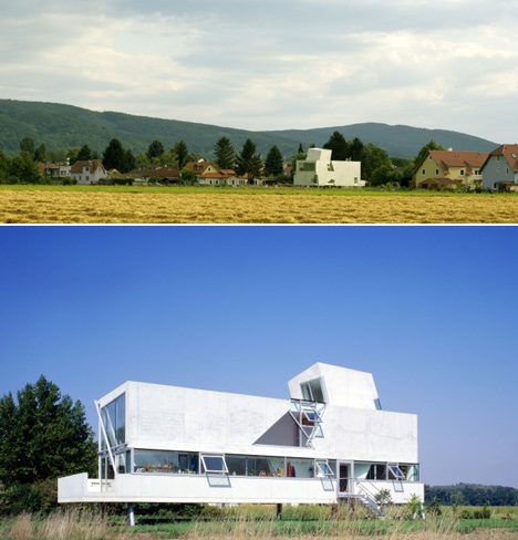 Жилой дом Single Family House St Joseph от Wolfgang Tschapeller Architekt в Австрии