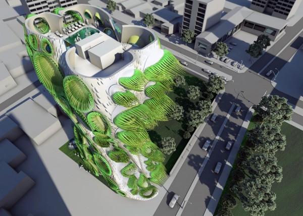 Жилой дом Sky Condos – органическая архитектура от американских архитекторов