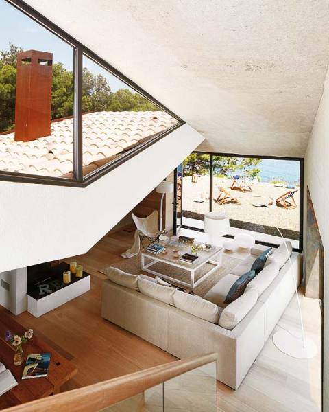 Soft stile летнего домика от испанских дизайнеров