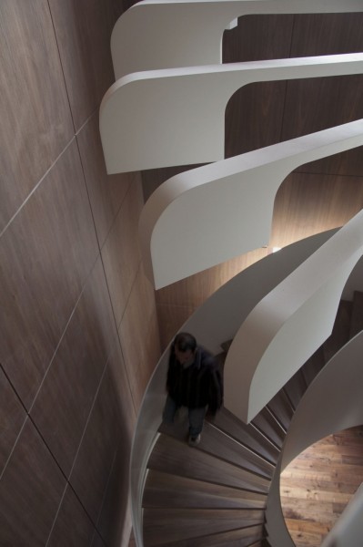 Spiral Staircase Lighting – лестница-светильник от .PSLAB