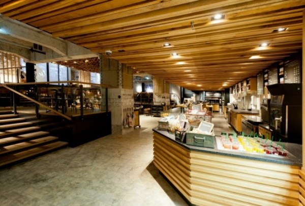 Новая креативная кофейня Starbucks в Амстердаме (Нидерланды)