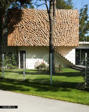 Проект расширения дома от Arhitektid Muru & Pere в Эстонии