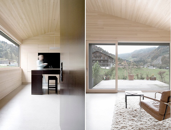 Жилой дом Small Home от Sven Matt Австрийских Альпах 