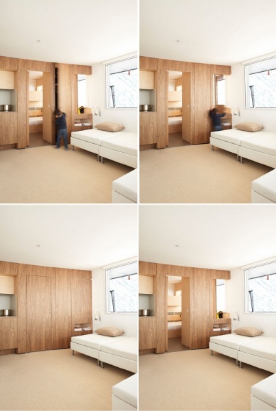 The Cabin – квартира, спроектированная вокруг мебели
