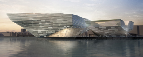 Проект нового музея V&A Museum от Кенго Кума (Kengo Kuma) в Шотландии