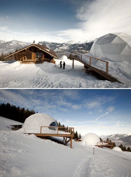 WhitePod Alpine Ski Resort - горнолыжный курорт в Швейцарских Альпах