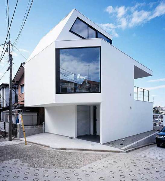 White Home - жилой дом от Apollo Architects and Associates в Токио (Япония)