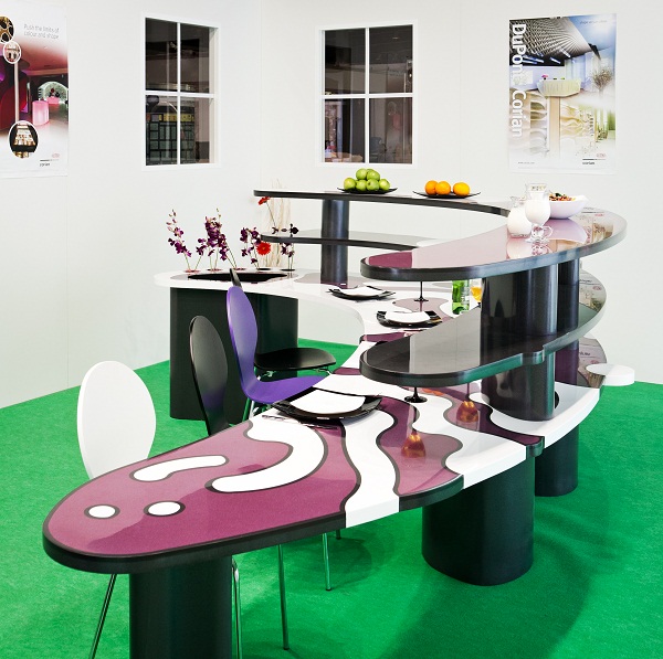Кухонная установка «Сирень» на выставке мебели MTKT Innovation 2012