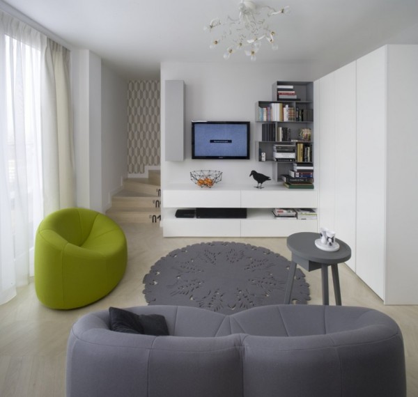Apartment in Krakow - квартира для молодой креативной пары в Кракове (Польша)