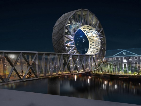 Amstel Loop Iconic - проект пешеходно-велосипедного моста в Амстердаме