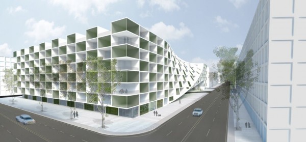 Проект жилого комплекса Inside Out от Studio Marco Vermeulen