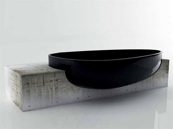 Стильная современная ванна от Claudia Danelon and Federico Meroni