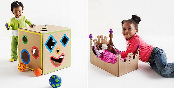 Веселый и развивающий «коробочный» дизайн для мальчиков и девочек