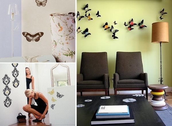 Бабочки в вашем доме. Идеи для дизайна интерьеров