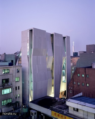 Здание «Gallery Yeh» от Unsangdong Architects в Корее