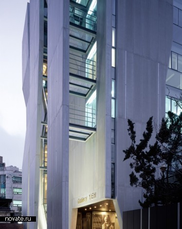 Здание «Gallery Yeh» от Unsangdong Architects в Корее