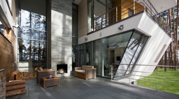House in Gorky-6 - концептуальный жилой дом от Atrium Architects