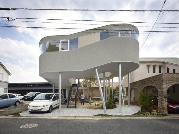 Жилой дом Toda House in Hiroshima от Кимихайко Окада (Kimihiko Okada)