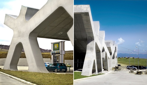 Rest Stops – ультра-современная остановка в Грузии от немецких архитекторов