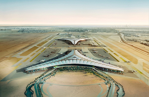 Проект аэропотра Kuwait International Airport от Foster + Partners