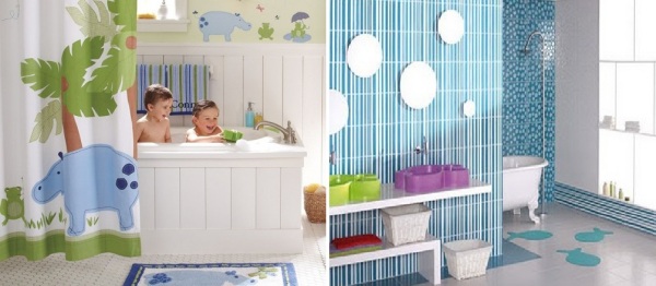 Идеи для дизайна интерьера детской ванной комнаты