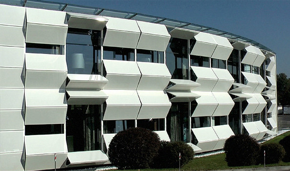 Офисное здание Kiefer Technic Architecture Showroom от Ernst Giselbrecht + Partner в Австрии
