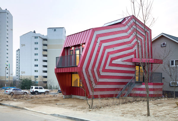 Lollipop House - дом-«конфета» от Moon Hoon в Корее