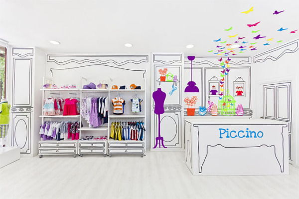 Piccino – креативный бутик детской одежды в Испании