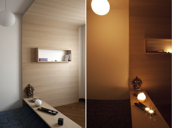 Интерьер комнаты для медитаций от Biancostudio