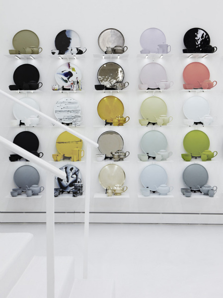 Queen of Tableware – минималистский интерьер нового бутика-галереи  посуды в Париже