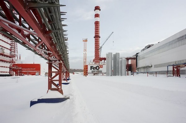 Преобразованная промышленная зона советского трубного завода