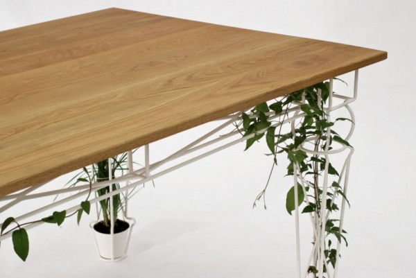 Plantable – «зеленый» стол от JAILmake Studio