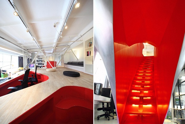 Red Town Office - офис архитектурной студии Taranta Creations в Шанхае (Китай)