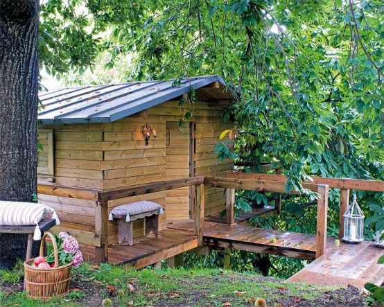 Rustic Garden Mini-House - полная релаксация в атмосфере «village style»