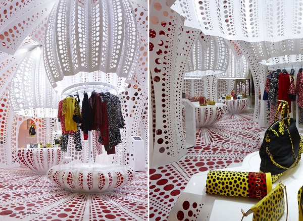 Футуристический фейерверк нового бутика Louis Vuitton в Лондоне