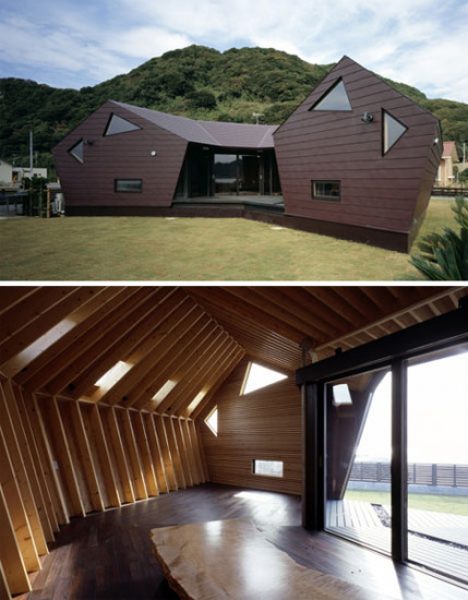 Жилой дом Seashore Shell House от Takeshi Hirobe