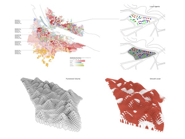 Swarm Urbanism – футуристическая структура от Zhaochen Wang