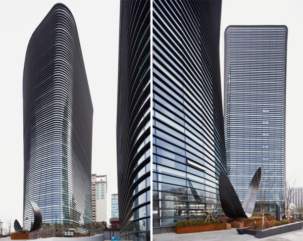 Офисные здания Twin trees от BCHO architects в Сеуле