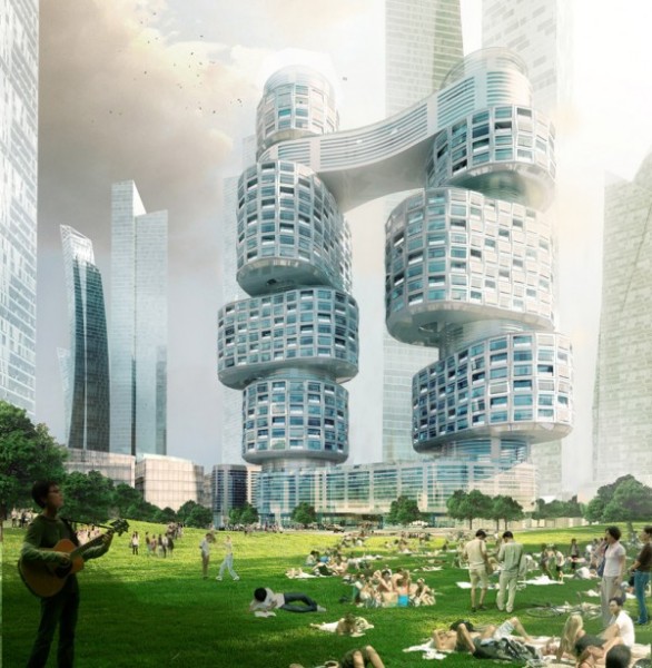 Проект вертикальной городской инфраструктуры в Сеуле