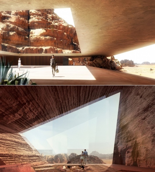 Проект эко-комплекса Wadi Resort в Иордании от Oppenheim Architecture + Design