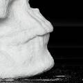 Голландец сделал необычную скульптуру - череп из кокаина