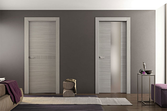 50 оттенков: серые двери в дизайне интерьера.
